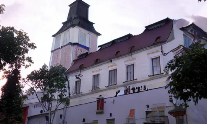 kostel svatého Petra a Pavla (Bernartice) – autumn
