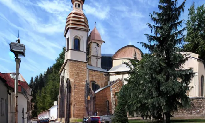 Kostel svatého Petra a Pavla (Bezno) – summer