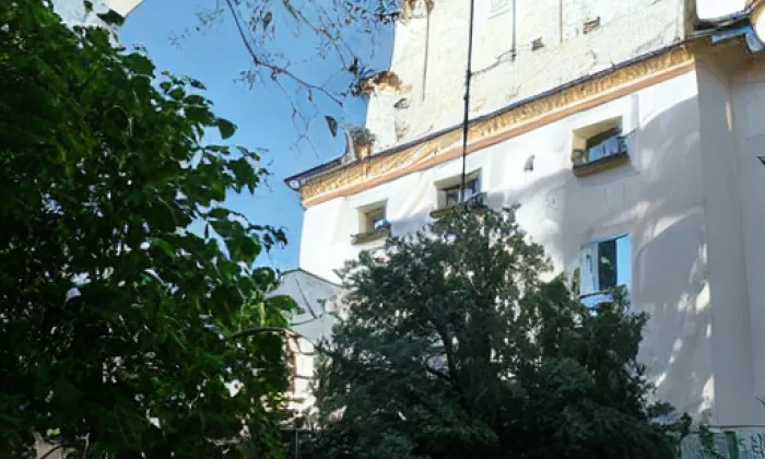 Kostel svatého Petra a Pavla (Borovsko) – noc