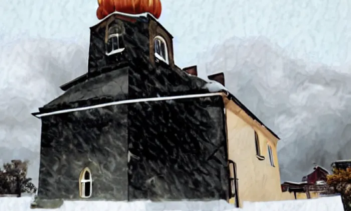 Kostel svatého Petra a Pavla (Dolní Malá Úpa) – podzim