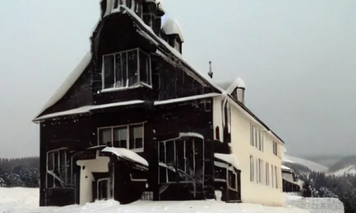 Kostel svatého Petra a Pavla (Dolní Malá Úpa) – zima