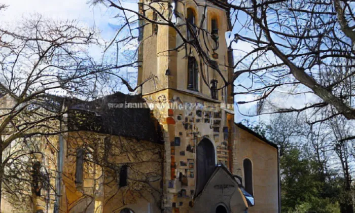 kostel svatého Petra a Pavla (Hlušovice) – noc