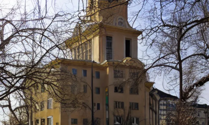 kostel svatého Petra a Pavla (Hlušovice) – spring