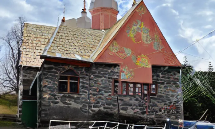 Kostel svatého Petra a Pavla (Hněvošice) – winter