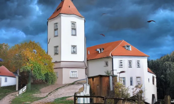 Kostel svatého Petra a Pavla (Horní Újezd) – autumn
