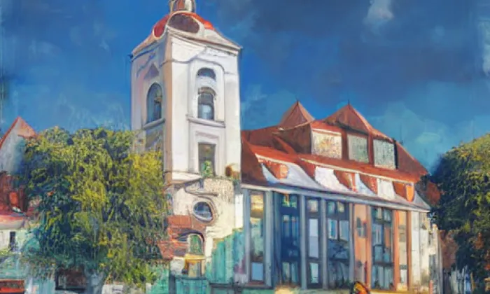 Kostel svatého Petra a Pavla (Horní Újezd) – summer