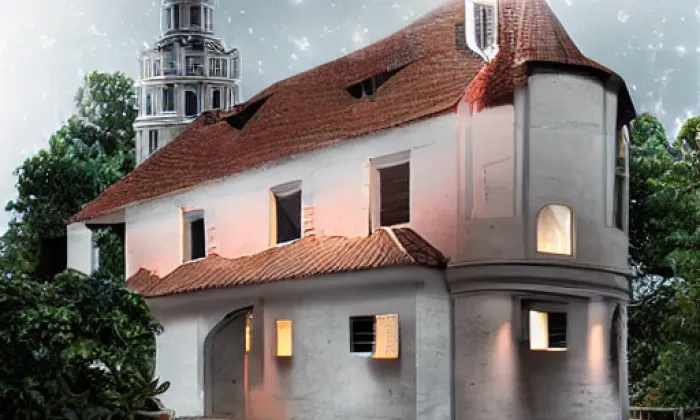 kostel svatého Petra a Pavla (Horní Dubňany) – noc