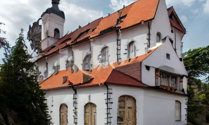 kostel svatého Petra a Pavla (Horní Dubňany) – summer