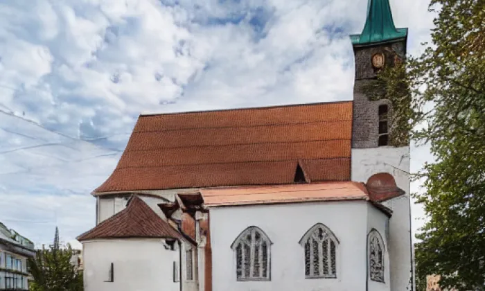 Kostel svatého Petra a Pavla (Jedovnice) – autumn