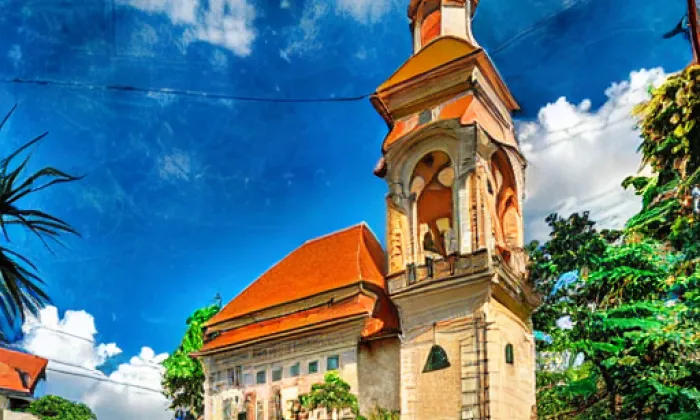 Kostel svatého Petra a Pavla (Jeníkovice) – summer