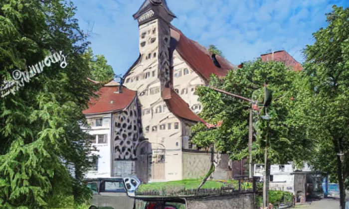 Kostel svatého Petra a Pavla (Kostelní Bříza) – léto