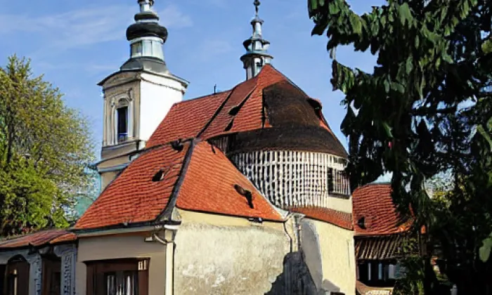 Kostel svatého Petra a Pavla (Nebovidy) – summer