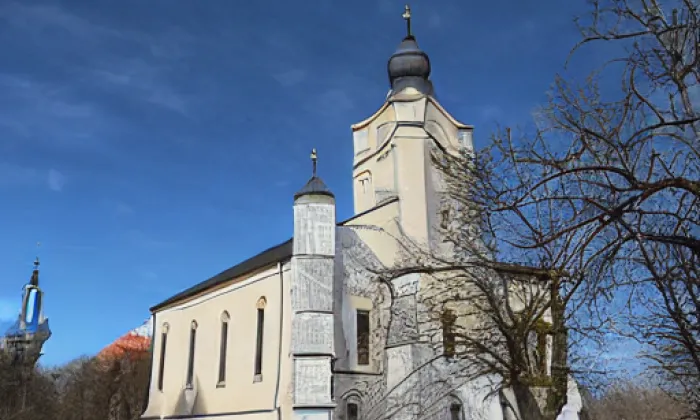 kostel svatého Petra a Pavla (Velký Újezd) – spring