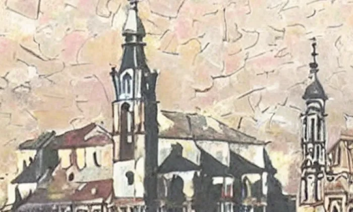 Kostel svatého Petra a Pavla v České Lípě – zima