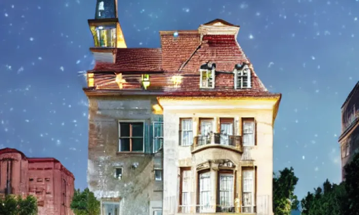 Kostel svatého Petra v okovech – noc