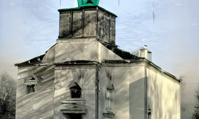 Kostel svatého Pia V. – winter