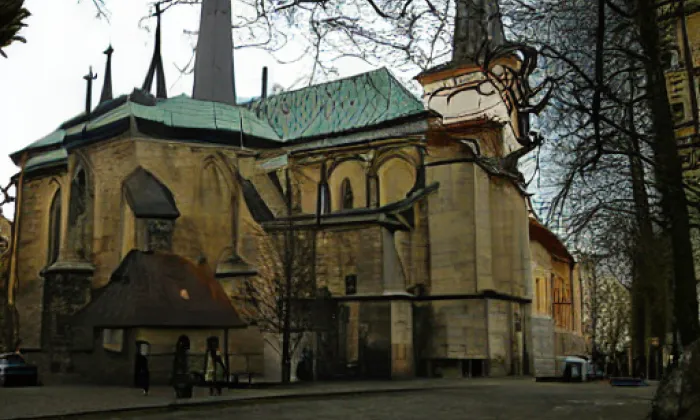 Kostel svatého Prokopa (Chotouň) – summer