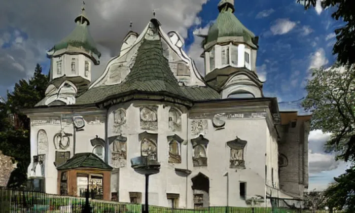 kostel svatého Prokopa (Chyšky) – léto