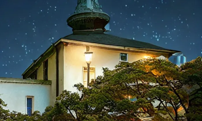 Kostel svatého Prokopa (Hodkovice nad Mohelkou) – noc