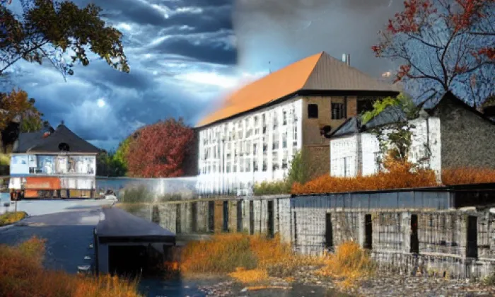 kostel svatého Prokopa (Jarošov nad Nežárkou) – autumn