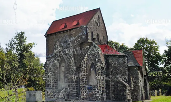 Kostel svatého Prokopa (Krupka) – noc