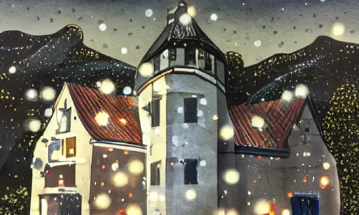 Kostel svatého Prokopa (Letovice) – noc