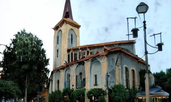 Kostel svatého Prokopa (Libošovice) – noc
