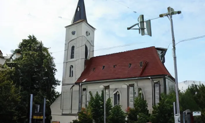 Kostel svatého Prokopa (Libošovice) – winter