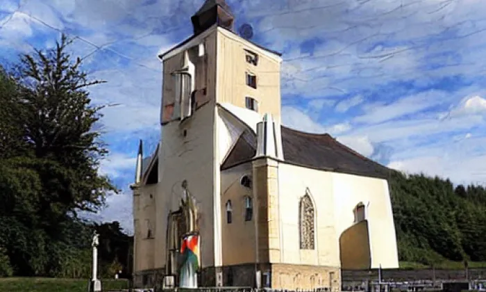 Kostel svatého Prokopa (Loštice) – summer