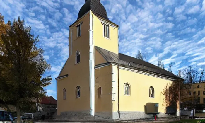 Kostel svatého Prokopa (Loštice) – winter