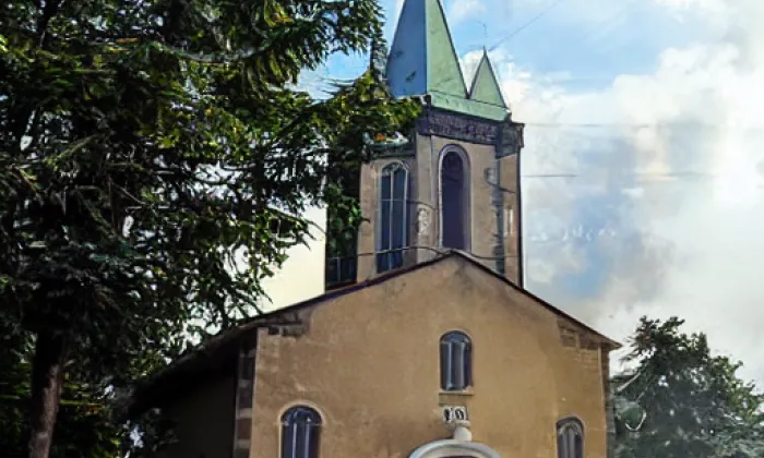 Kostel svatého Prokopa (Mutějovice) – jaro