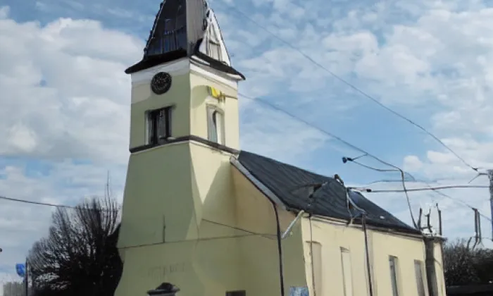 Kostel svatého Prokopa (Nýřany) – winter