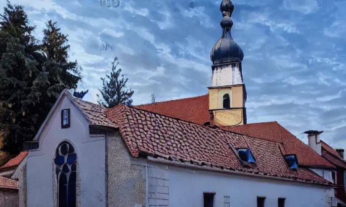 Kostel svatého Prokopa v Hrnčířích – podzim