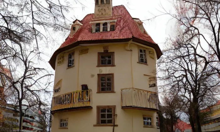 Kostel svatého Rocha (Praha 3) – autumn