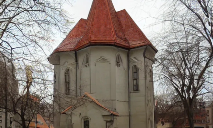 Kostel svatého Rocha (Praha 3) – winter