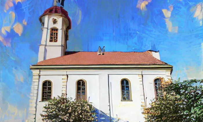 kostel svatého Stanislava (Úvaly) – spring