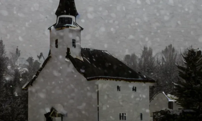 Kostel svatého Stanislava (Mohelnice) – winter