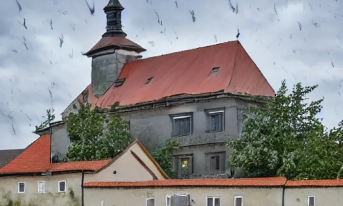 kostel svatého Urbana (Nejdek) – autumn
