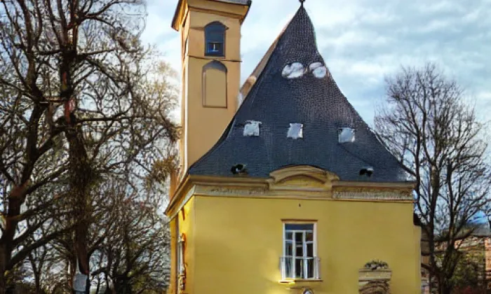 Kostel svatého Urbana (Rybáře) – podzim