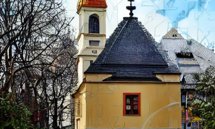 Kostel svatého Urbana (Rybáře) – noc