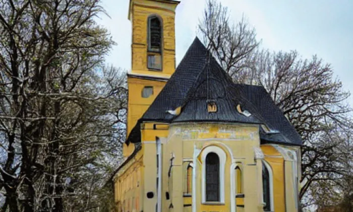 Kostel svatého Urbana (Rybáře) – jaro