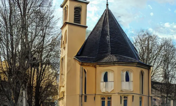 Kostel svatého Urbana (Rybáře) – zima