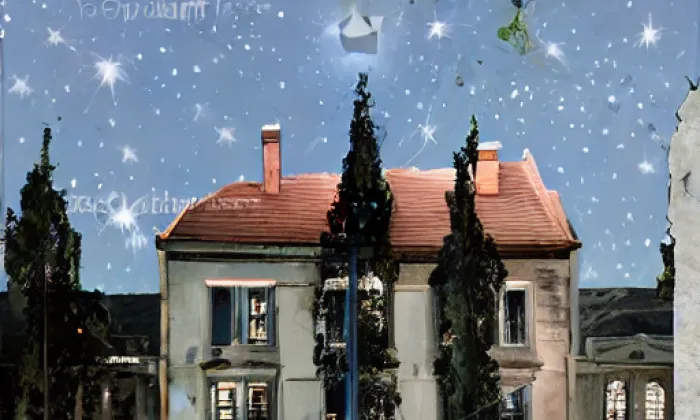 Kostel svatého Václava (Želenice) – noc