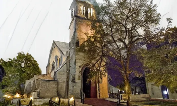 Kostel svatého Václava (Žitovlice) – noc