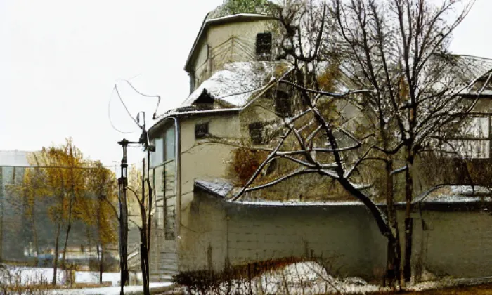 Kostel svatého Václava (Žitovlice) – winter
