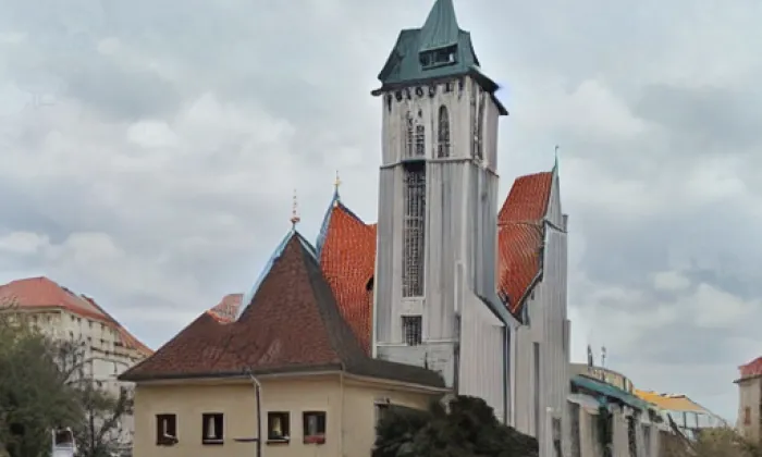 Kostel svatého Václava (Bítov) – noc