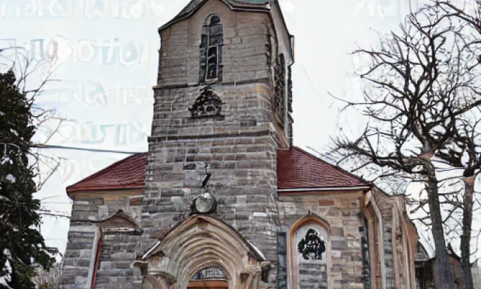 Kostel svatého Václava (Boč) – zima