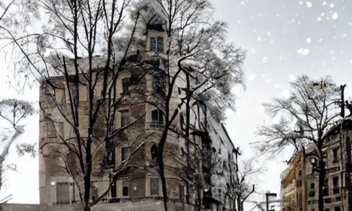 Kostel svatého Václava (Bubovice) – winter