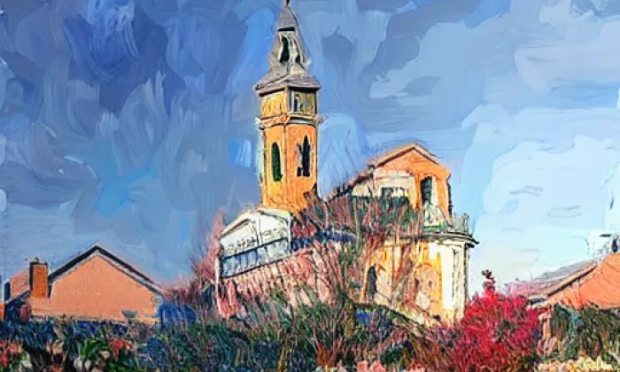 Kostel svatého Václava (Chřenovice) – spring