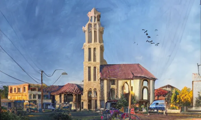 Kostel svatého Václava (Chřenovice) – summer